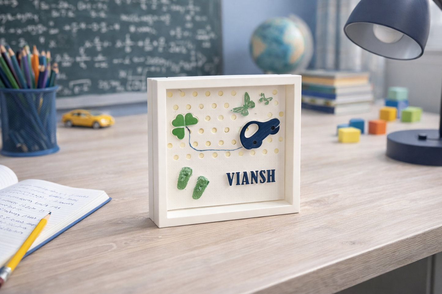 Personalized 3D Printed Kids Name Plate – Custom Room Decor for Boys and Girls