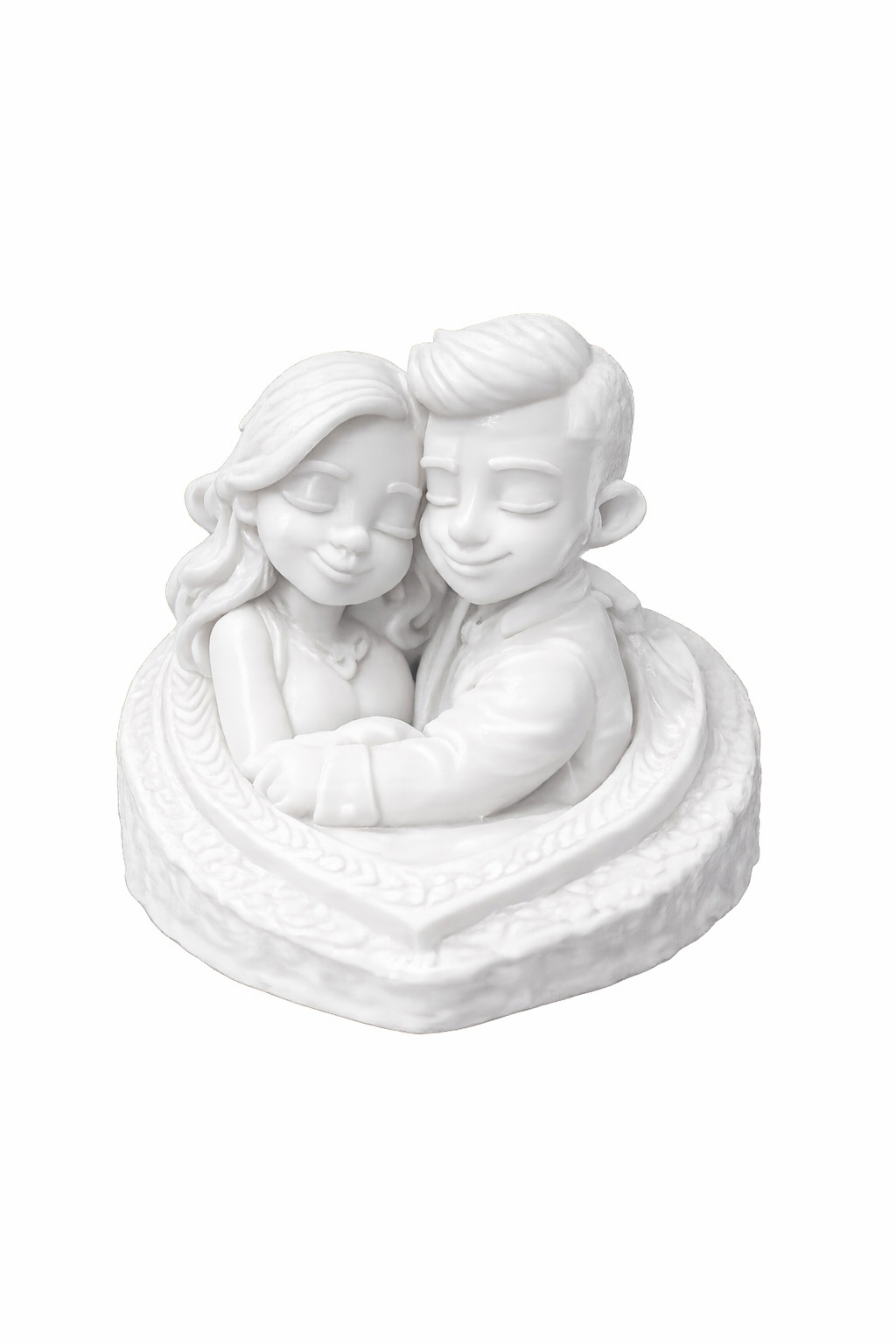 Adorable 3D-Printed Couple Figurines – Made to Celebrate Your Story