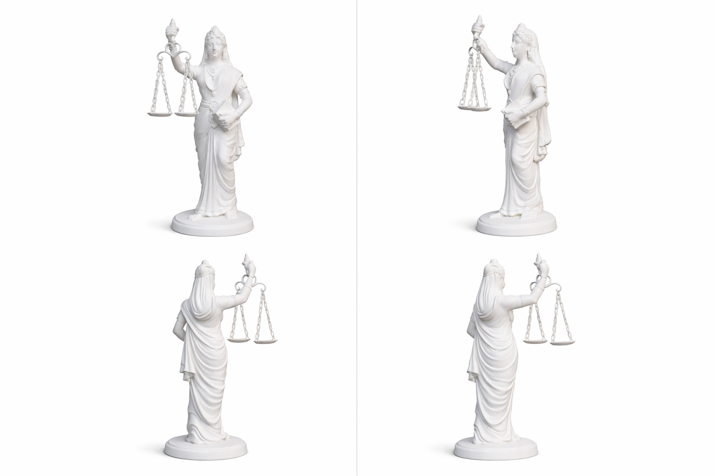 Justice Lady Miniature