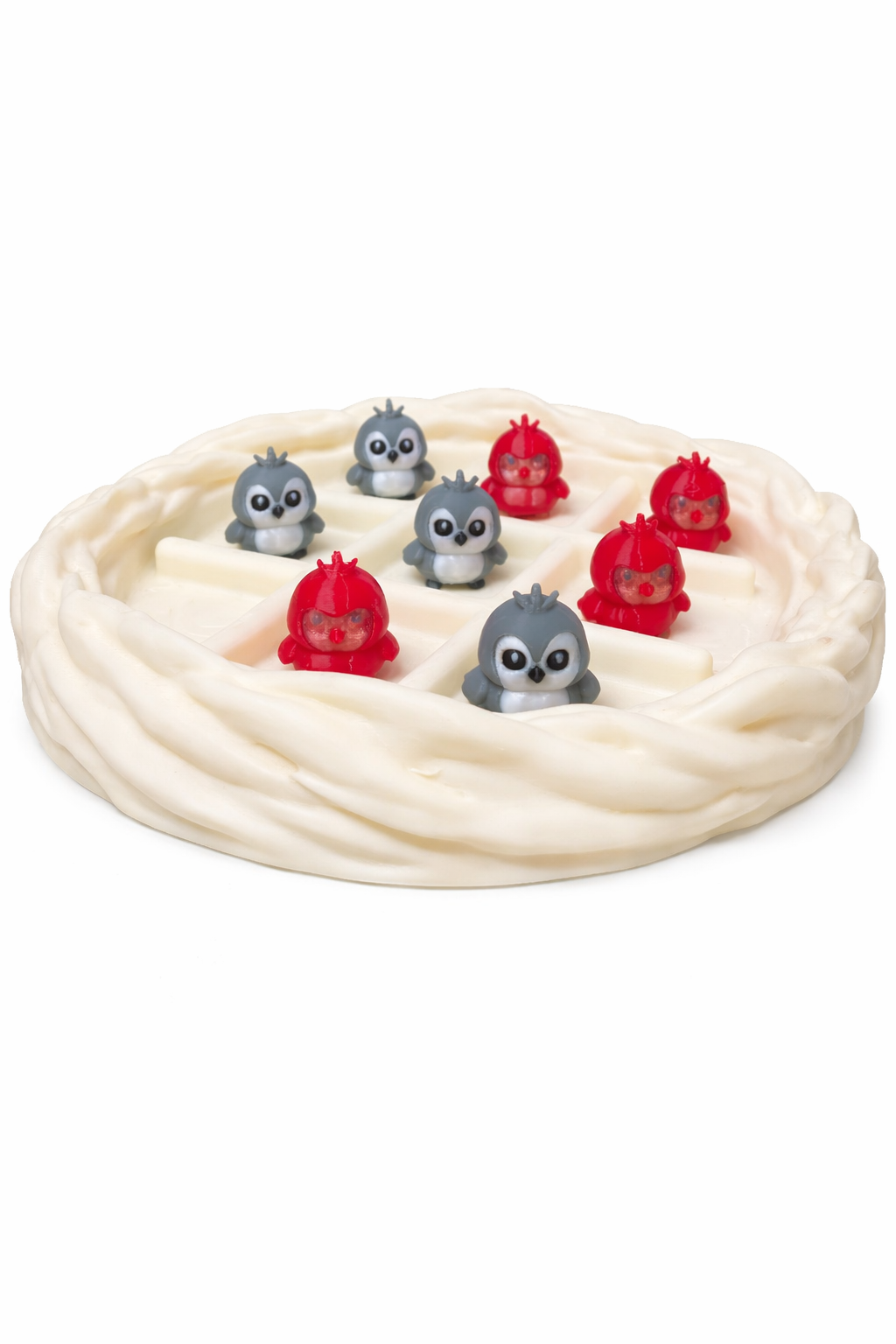 Tweeties Nest Tic Tac Toe – Cute Bird-Themed 3D Printed Board Game