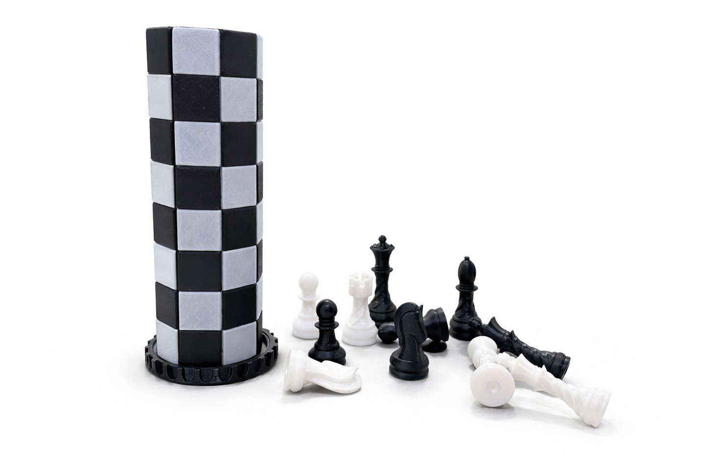Foldable Chess Set with Compact Storage | Portable Travel Chess Board