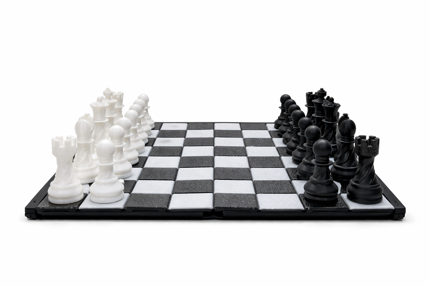 Foldable Chess Set with Compact Storage | Portable Travel Chess Board