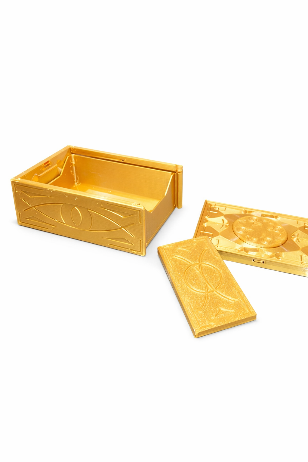 Gold Puzzle Box – Luxury Secret Storage & Brain Teaser Gift