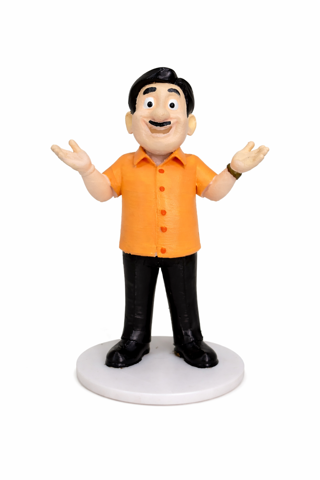 Jethalal Miniature Showpiece | Funny Desk Decor for Office & Home