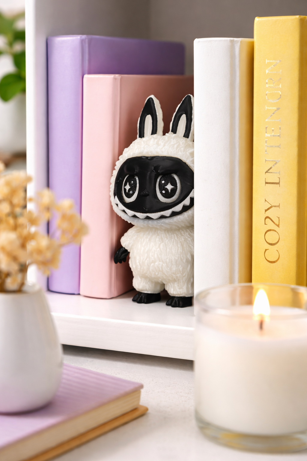 Labubu Designer Collectible Figurine | Cute Art Toy 3D Printed