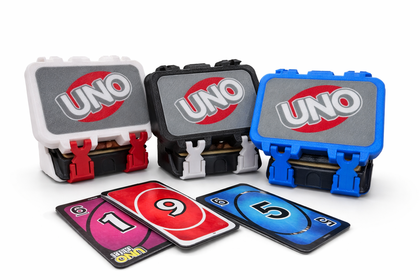 UNO Card Storage Box – Compact 3D Printed UNO Deck Organizer