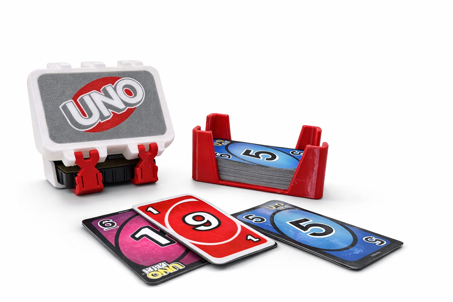 UNO Card Storage Box – Compact 3D Printed UNO Deck Organizer